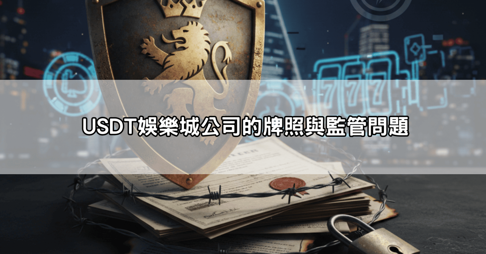 USDT娛樂城公司的牌照與監管問題